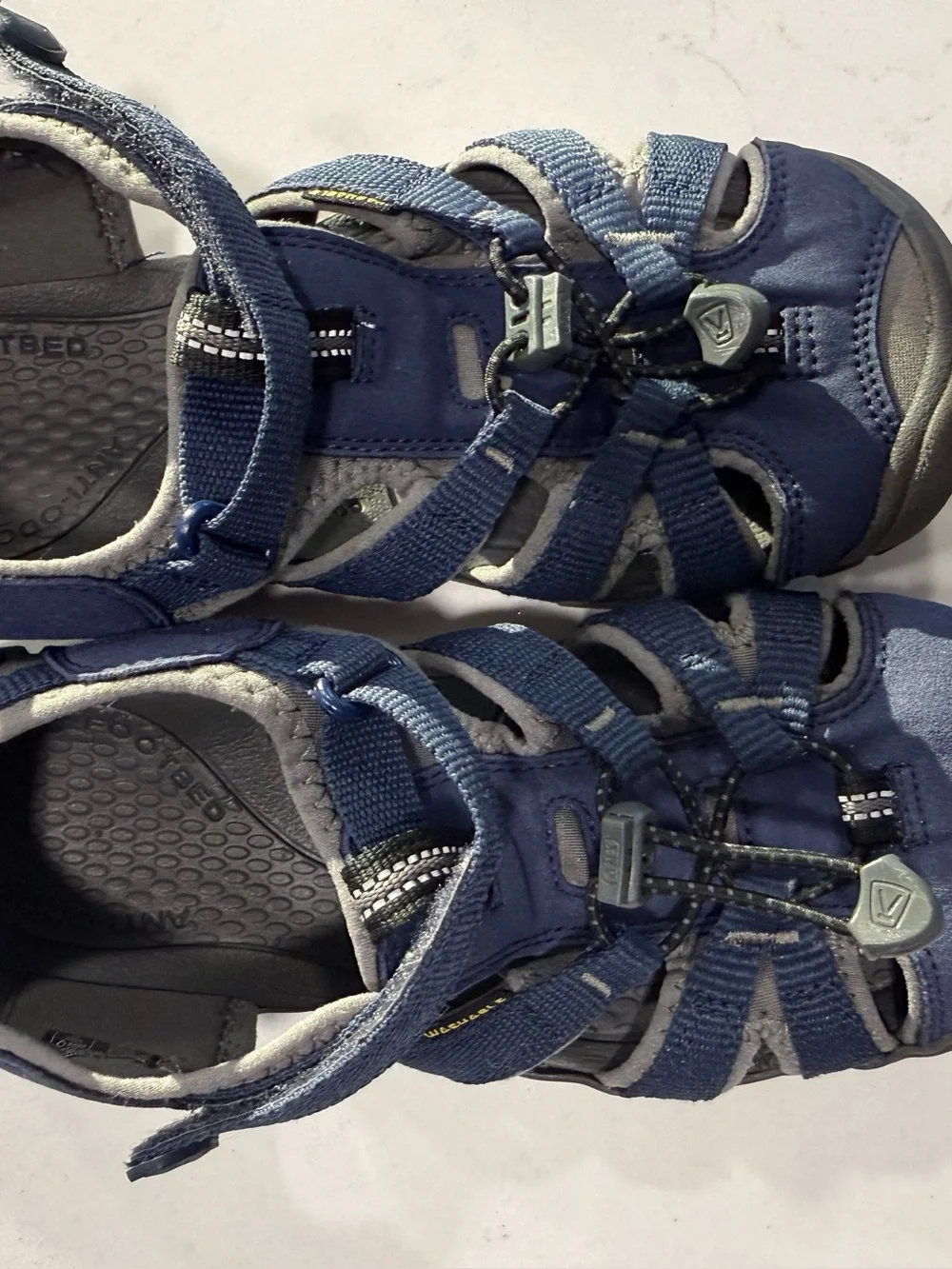 Kids Navy Blue Keen Sandals